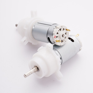 Motor micro DC 390 con caja de engranajes para electrodomésticos pequeños, motor eléctrico con escobillas - Product Image 3