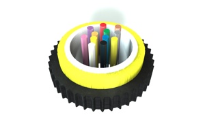<span class=keywords><strong>Cable</strong></span> de <span class=keywords><strong>Fibra</strong></span> Óptica de 24 Núcleos GCYFTY, <span class=keywords><strong>Cable</strong></span> de Microfibra Óptica de 24 Núcleos Inflado con Aire - Product Image 4