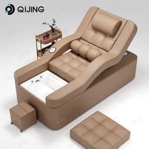 Moderne Luxus Friseursalon Möbel Spa Wasser zirkulation Haar wäsche Kopf <span class=keywords><strong>Massage</strong></span> bett Pediküre <span class=keywords><strong>Shampoo</strong></span> Stuhl und Bett - Product Image 4