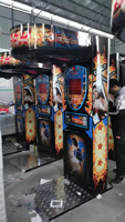 Boxe roi adulte rédemption Arcade Machine noir monnayeur poinçon mesure jeu de boxe