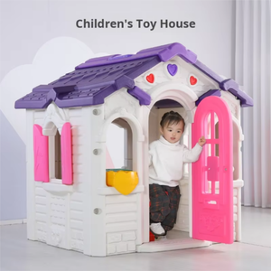 Maison <span class=keywords><strong>de</strong></span> jeu pour enfants, petite maison <span class=keywords><strong>en</strong></span> <span class=keywords><strong>plastique</strong></span>, jouet pour enfants, tente pour bébé, intérieur, maternelle - Product Image 1