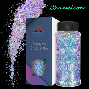 Chameleon Chunky Glitter Magic Opal Colors Shift Craft Glitter for Epoxy Resin Nail Slime Phone Case Party Decor Jewelry Making - Product Image 1