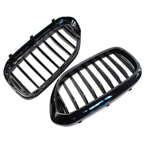 Nueva Parrilla Delantera para G30 G38, Plástico ABS Negro Brillante, Una Sola Línea, para Serie 5 530 540, Pieza de Mejora M Performance - Product Image 4