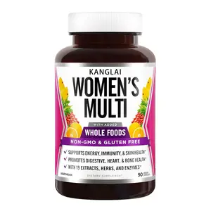 L'integratore vitaminico naturale OEM supporta l'equilibrio energetico delle capsule multivitaminiche delle donne