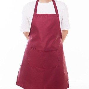 Delantales publicitarios de poliéster de color liso con cintura ajustable para uso en cocina, restaurante, fábrica y cocinero - Product Image 5
