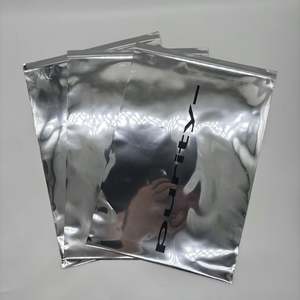 Sac d'expédition en polyéthylène argenté métallisé personnalisé, sac d'expédition en aluminium, emballage de vêtements, sac postal en métal - Product Image 4