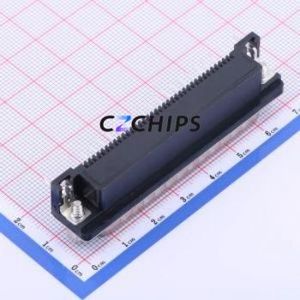 X0337WT7B3 D-Sub/VGA Connector Bent Lead Through Hole Connector Standard D-Sub Male 37P Right Angle Insert - Product Image 2