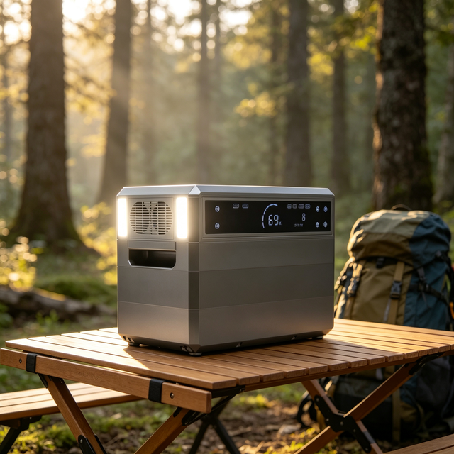 2000W 2304Wh LiFePO4 Portable Power Station Pure Sine Wave Solar Generator for Home Backup Camping RV Emergency OEM Manufacturer
