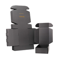 Caja de Embalaje de Cartón Plegable de Alta Gama OEM para Sombreros y Zapatos con Inserciones de Esponja, Material Corrugado Hecho a Mano con Acabado Bronceado