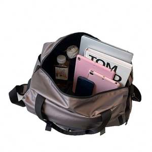 Sac de sport de voyage personnalisé avec logo, 10 pièces, sac de sport imperméable pour femme, sac de sport de grande capacité, sac de sport Oxford pour homme - Product Image 4