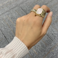 Daidan – bagues épaisses gravées gratuitement pour femmes, bague en argent Sterling 925, coquille de nacre, bijoux de mode