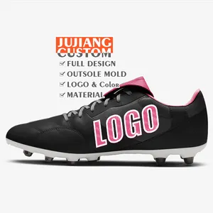 OEM team cleats indoor designer sneakers Custom futsal kids men's soccer shoes training football shoes boots for men