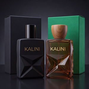 Envase de Perfume de Lujo de Marca Privada, Botella de Vidrio Cuadrada Vacía de 50 ml con Cuello Corto, para Recuerdos de Boda, Artículos de Hotel, con Caja - Product Image 6
