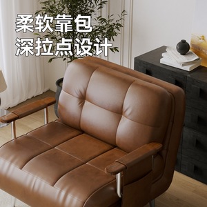 <span class=keywords><strong>Canapé</strong></span>-lit pliable minimaliste moderne avec cadre métallique pour petit appartement, salon, balcon – Lit télescopique simple ou double à double usage - Product Image 4