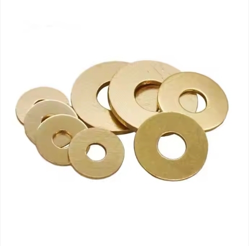 Industrial Fasteners Wholesale Custom Made Brass Washer Lock Copper Flat Gasket Plain Washers