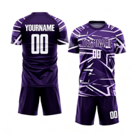 Nouveau Maillot de Football Unisexe pour Designers de Vêtements de Sport, Personnalisable avec Nom d'Équipe, Logo de Marque, Numéros, Impression Numérique, Manches Courtes, Séchage Rapide, Adulte