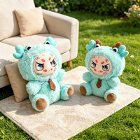 Peluche en vinyle Jouet animal en peluche personnalisé Fabricant de jouets en peluche Poupée en peluche personnalisée avec visage en vinyle Peluche personnalisée