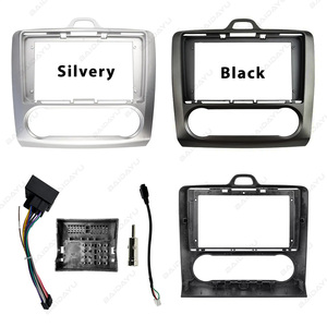 BAIDAYU Schermo Touch da 9 Pollici per <span class=keywords><strong>Auto</strong></span> con GPS, USB, CarPlay, Android <span class=keywords><strong>Auto</strong></span>, Assistenza al Parcheggio, Display IPS per Ford <span class=keywords><strong>Focus</strong></span> 1999-2009 con Aria Condizionata Automatica - Product Image 4