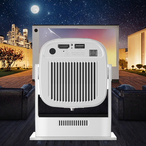 Projecteur de cinéma maison HY260PRO, nouveau mini projecteur intelligent 1080P, 200 lumens ANSI, portable, extérieur, WiFi 2.4G/5G, 2 Go de RAM - Product Image 3