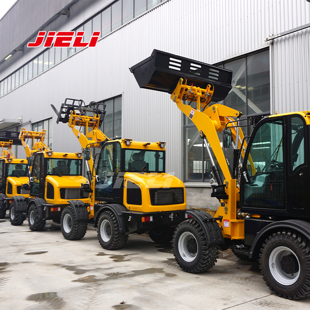 Strong Power 1.5T Front Loader Mini Wheel Loader Air Conditioned Cabin Short Turning Radius Pump Bearing Large-Scale 1 Year