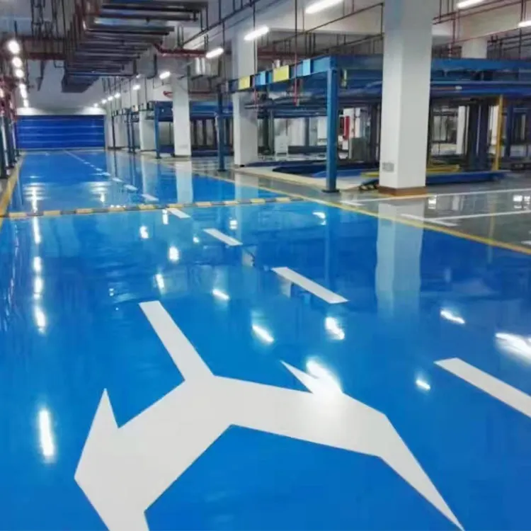 Nhựa Epoxy cho sàn nhà máy carpark sơn sàn sơn epoxy sàn sơn cho bãi đậu xe