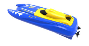 HOSHI N511 RC Boat <span class=keywords><strong>Mad</strong></span> Shark 1:47 Skytech Mini Boat 2,4G Control remoto Barco de alta velocidad Juguetes para niños Regalo - Product Image 5