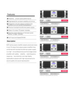 Amplificateur Line Array de classe H Dj Digital Sound Box Equipment
