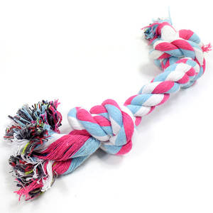 Игрушка-веревка для жевания домашних животных, 4 размера, Интерактивная дешевая хлопковая веревка для игрушек собак - Product Image 6