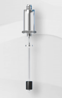 High Precision Explosion Proof Magnetostrictive Level Transmitter 4~20mA HART SS316L for Oil Water Interface Petrochemical Tank