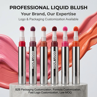 Fard à joues liquide pour le maquillage du visage, pigment longue tenue, waterproof, blush longue durée, blush pour le visage