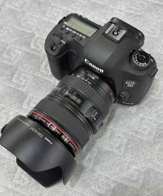 Used for 5D Mark III 24-105mm F4 L IS SLR Full Frame Professional Digital Camera SD Card Full HD Video >3" Screen Wholesale