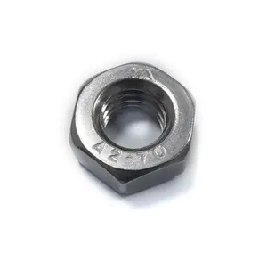 DIN934 M2.5 PA66 Polished Hex Nut Factory Standard Italian Randy A45L Natural Color for General Industry Applications