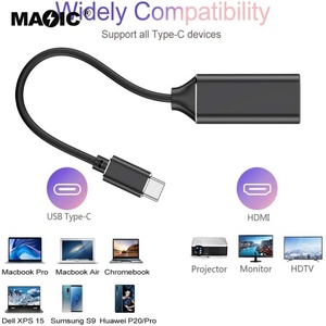 <span class=keywords><strong>Adaptateur</strong></span> Ultra Haute Définition 4K 30Hz USB Type C vers <span class=keywords><strong>HDMI</strong></span> pour Ordinateur Portable, Tablette et <span class=keywords><strong>Smartphone</strong></span> - Product Image 4