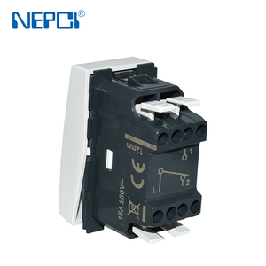 Venta caliente 250V 16A Tipo sin tornillos Interruptor de <span class=keywords><strong>control</strong></span> doble XJY-QB-90-2 45*22,5 <span class=keywords><strong>Precio</strong></span> de fábrica Interruptor de pared de energía - Product Image 2