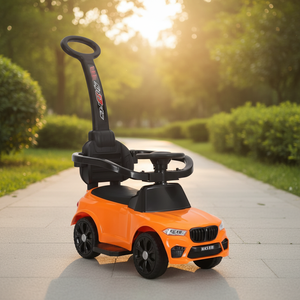 Coche <span class=keywords><strong>de</strong></span> Juguete Eléctrico para Bebés <span class=keywords><strong>de</strong></span> <span class=keywords><strong>1</strong></span> a 3 Años, Scooter con Ruedas Universales Antivuelco, Cochecito Infantil con Función <span class=keywords><strong>de</strong></span> Giro para Niños y Niñas - Product Image 1