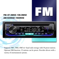 Reproductor de DVD, VCD, CD, MP3, MP4 para Automóvil, Camión, Autobús, con Tarjeta SD, USB, 1 DIN, OEM