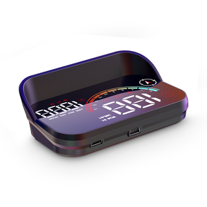 M22 Car <strong>Windshield</strong> HUD OBD+<strong>GPS</strong>+Electronic Dog Speedometer with Multi-function Head up <strong>Display</strong> Gauge Universal Meter - Product Image 1