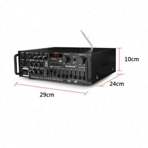 Factory MP326BT 200W EQ Car Amplifiers Mini 4 Ohm 2CH USB <b>64GB</b> Disk <b>SD</b> <b>Card</b> 200w Integrated Amplifier Stereo Car Board - Product Image 5