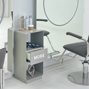 Meuble de rangement moderne pour salon de coiffure, armoire autoportante pour permanente, coloration et coupe - Product Image 2