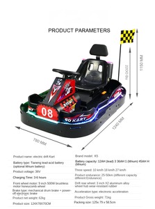 Leifengta K5 Crazy Kart: Go-Kart Eléctrico para Niños, Súper Coche para Uso en Exteriores y Derrapes, Precio Mayorista - Product Image 6