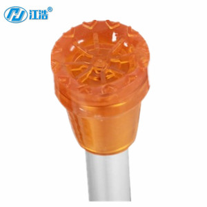 หัวไม้เท้าพลาสติก Jiang Hao สีส้มเทา รุ่น 022 สำหรับอุปกรณ์เสริมไม้เท้า - Product Image 1