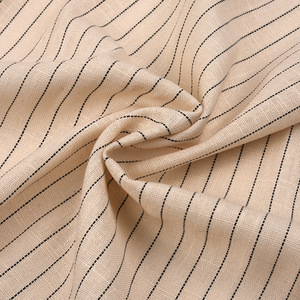 Yarn Dyed Poplin <b>Fabric</b> 100GSM <b>Medium</b> Weight Stripe 100% Cotton Breathable Apparel Sleepwear <b>Fabric</b> - Product Image 3
