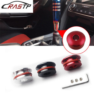 CRASTP Gear <b>Shift</b> <b>Knob</b> Base Aluminum Alloy Red Black Silver Rustproof Car Interior Modification Part - Product Image 1