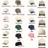 Gorra de béisbol snapback de algodón twill de 5 paneles, beige, caqui y roja, elegante, informal, de dos tonos, para boda, a la moda, para pantalón.