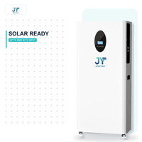Inverter Penyimpanan PV Surya Hibrida dengan Baterai LiFePO4 15kWh yang Dipasang di Dinding untuk Cadangan Rumah, Solusi Pabrik untuk Integrator
