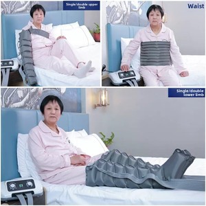 Keep Fit <span class=keywords><strong>Pro</strong></span> Masajeador de pies eléctrico Bolsa de compresión de aire para piernas completas Masajeador de piernas con presión de aire - Product Image 4