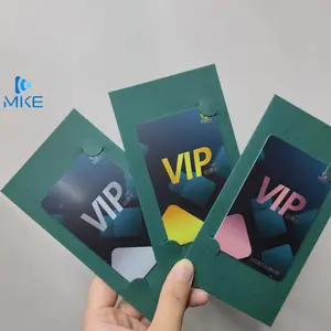 custom business card vip printing holder