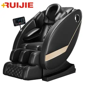 El elektrikli AI akıllı Recliner SL parça sıfır yerçekimi Shiatsu 4D masaj koltuğu Modern lüks ayak tam vücut 3D için ev ofis