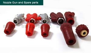 Bụi và gỉ loại bỏ Boron Carbide phun cát vòi phun không khí súng phun cát - Product Image 2