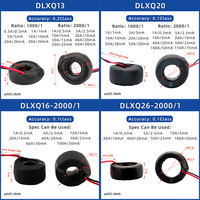 Transformador de Corriente Alterna de Alta Precisión, Miniatura, Tipo Bobina, Toroidal, para Montaje en PCB, Sensor de Corriente